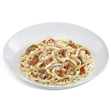 Classic Creamy Fettuccine Beef